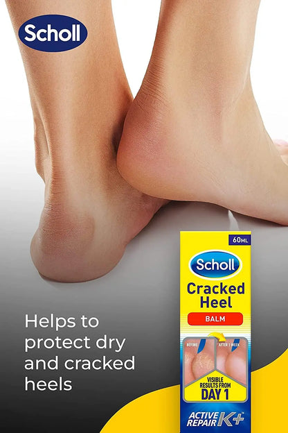 Scholl Cracked Heel Skin Repair Balm Cream 60ml