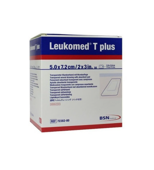 Leukomed Dressings | T, Transparent Film Dressing | 7.2 x 5cm | Pack of 50