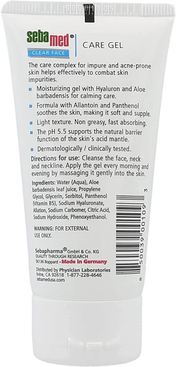 Sebamed Clear Face Care Gel 50ml