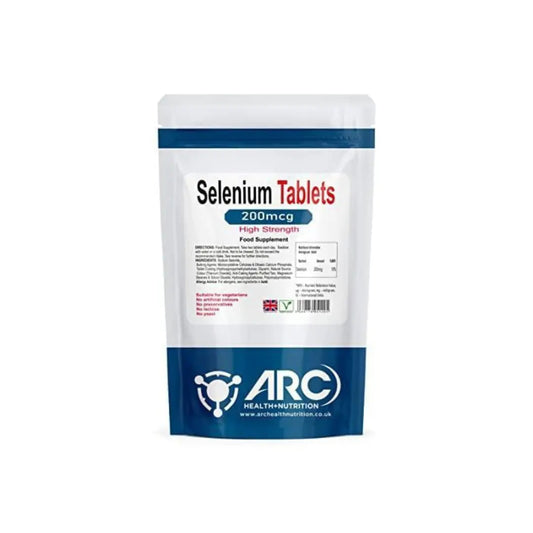 Selenium 200mcg Mineral Supplement Tablets - Essential Support for Immune Health