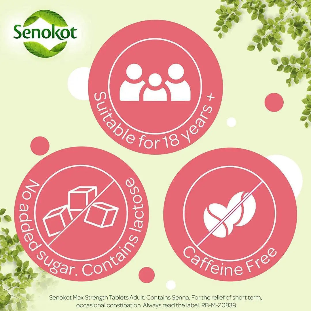 Senokot 20 Tablets - Arc Health Nutrition