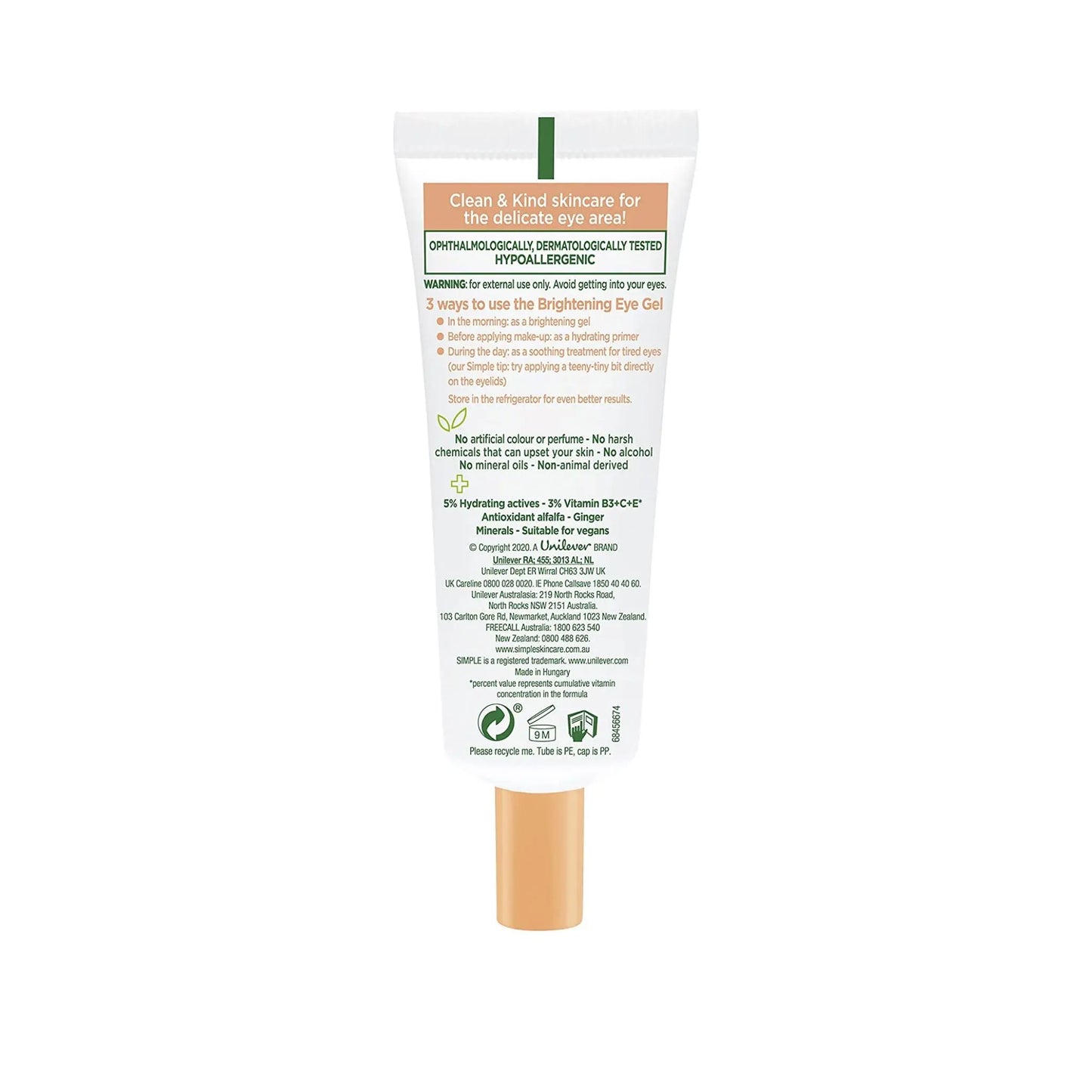 Simple Protect 'n' Glow Brightening Eye Gel 25ml