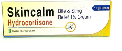 Skincalm 10g Bite and Sting Relief 1% Cream x 5