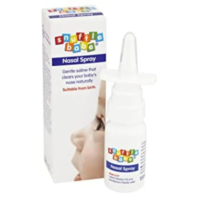 Snufflebabe Saline Nasal 15ml Spray - Arc Health Nutrition