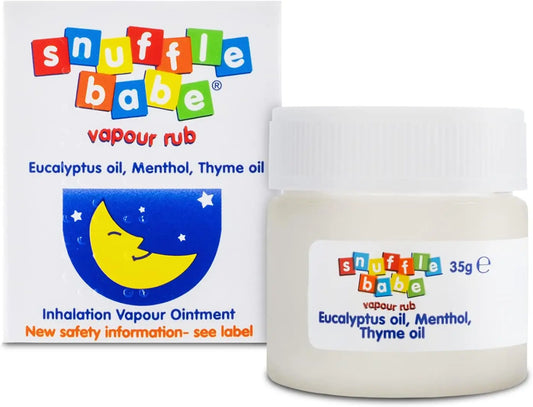 Snufflebabe Vapour Rub - 35g ‎Snufflebabe