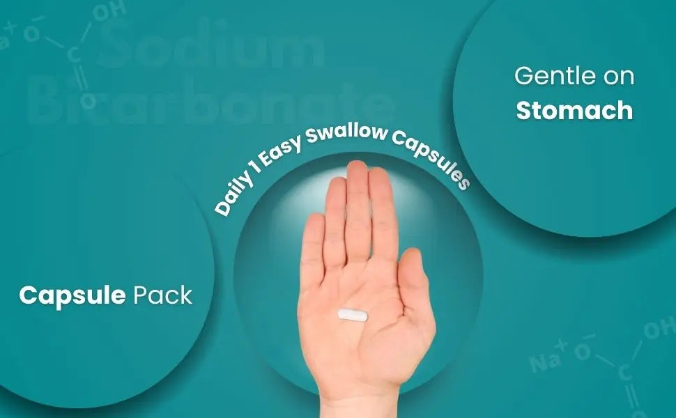 Sodium Bicarbonate 500mg 28 Capsules Arc Health Nutrition UK Ltd