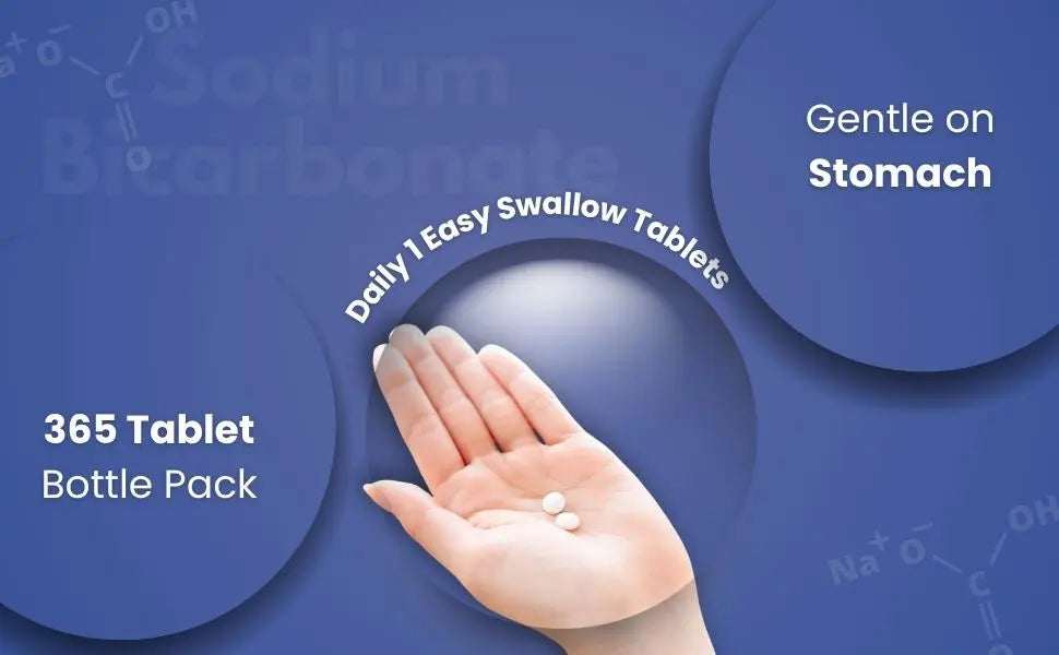 Sodium Bicarbonate 600mg 365 Tablets ARC Health Nutrition