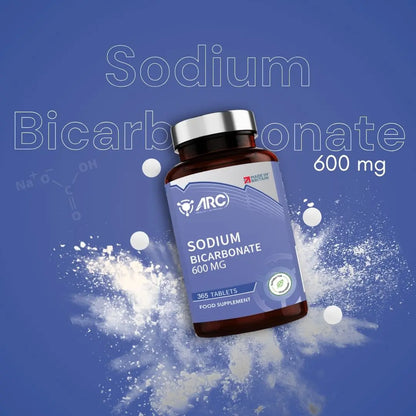 Sodium Bicarbonate 600mg 365 Tablets ARC Health Nutrition