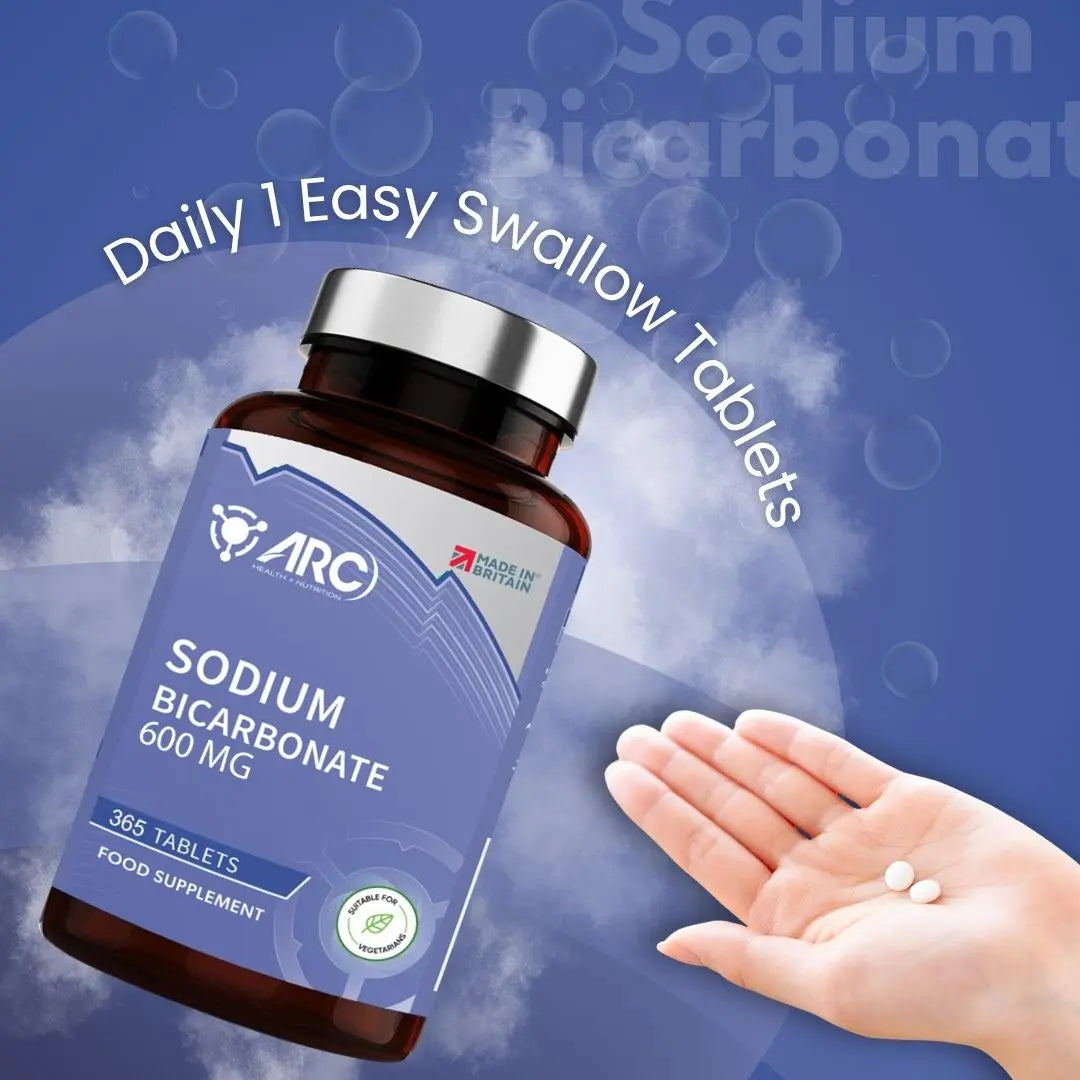 Sodium Bicarbonate 600mg 365 Tablets ARC Health Nutrition