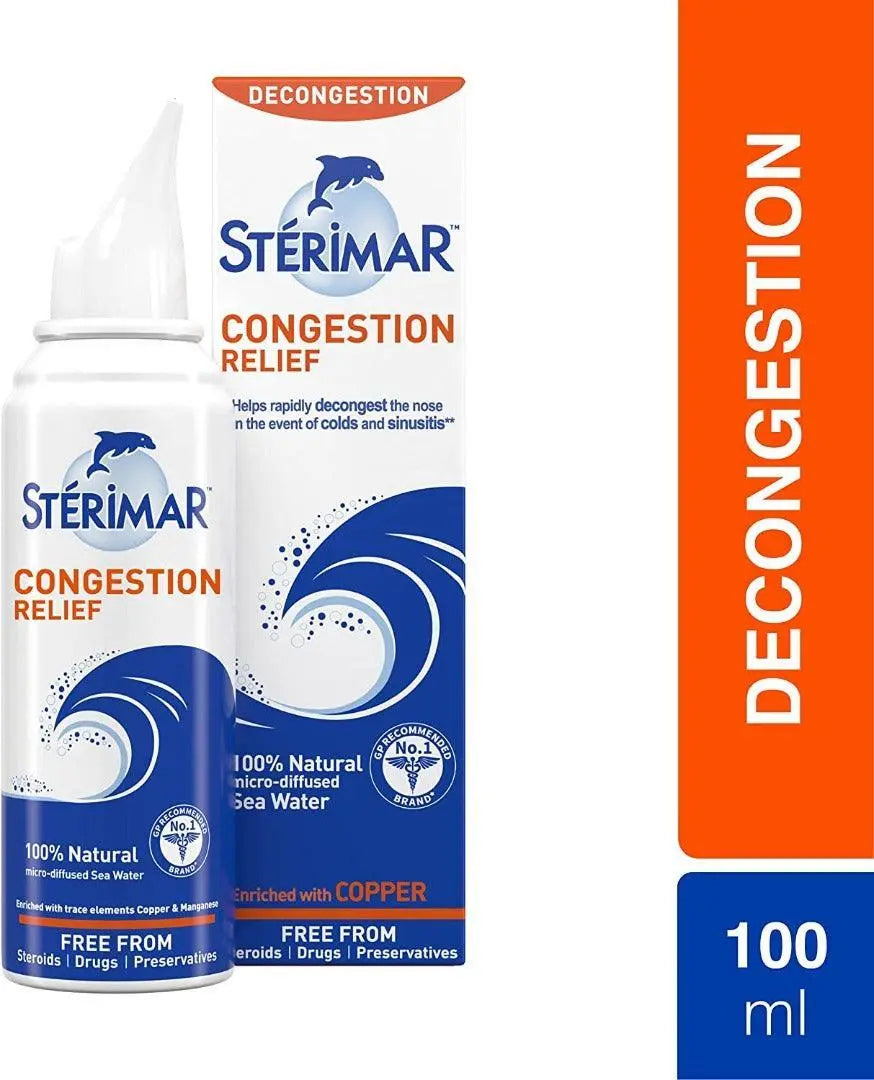 Sterimar Congestion Relief 100ml Nasal Spray - Arc Health Nutrition