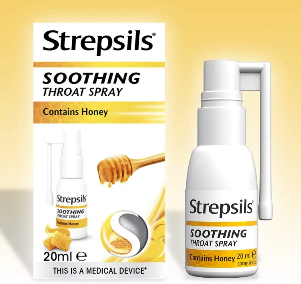 Strepsils Soothing Throat Spray Honey - 20ml strepsils