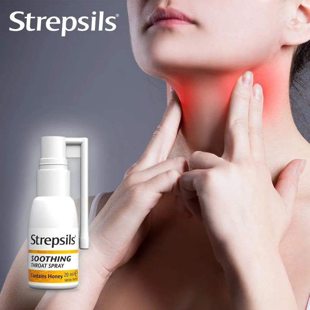 Strepsils Soothing Throat Spray Honey - 20ml strepsils