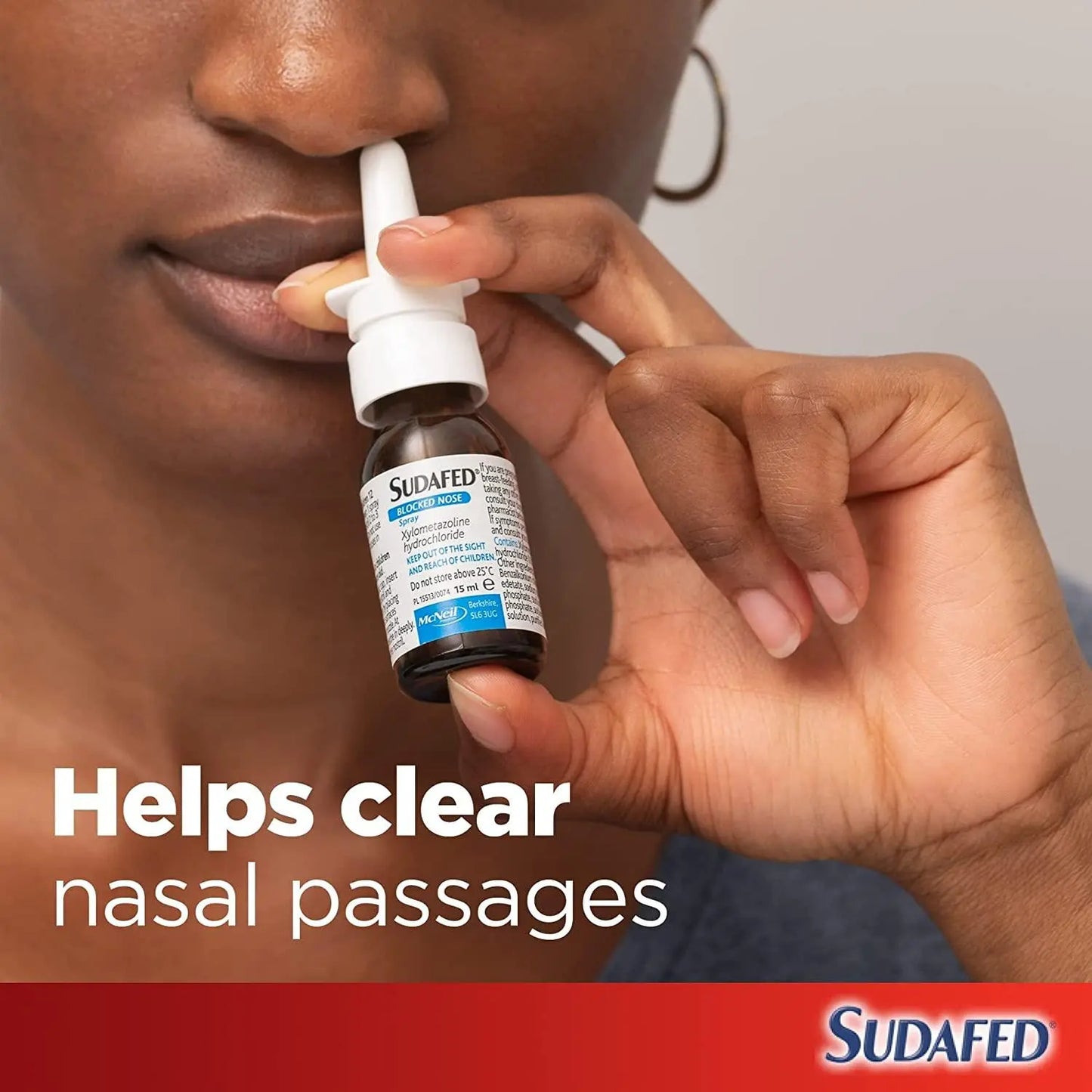 Sudafed Blocked Nose Nasal Spray 15ml