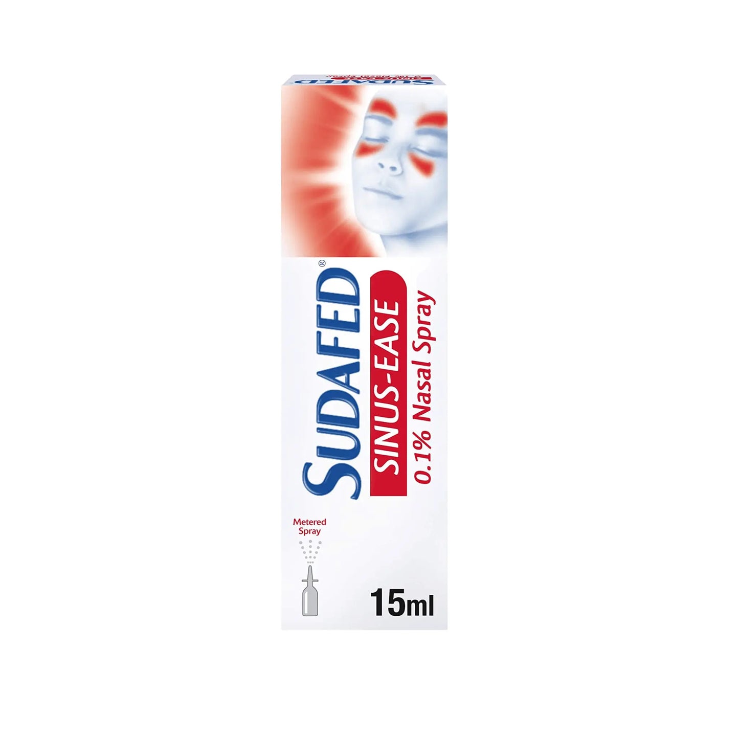 Sudafed Sinus-Ease Nasal Decongestant Spray - 15ml