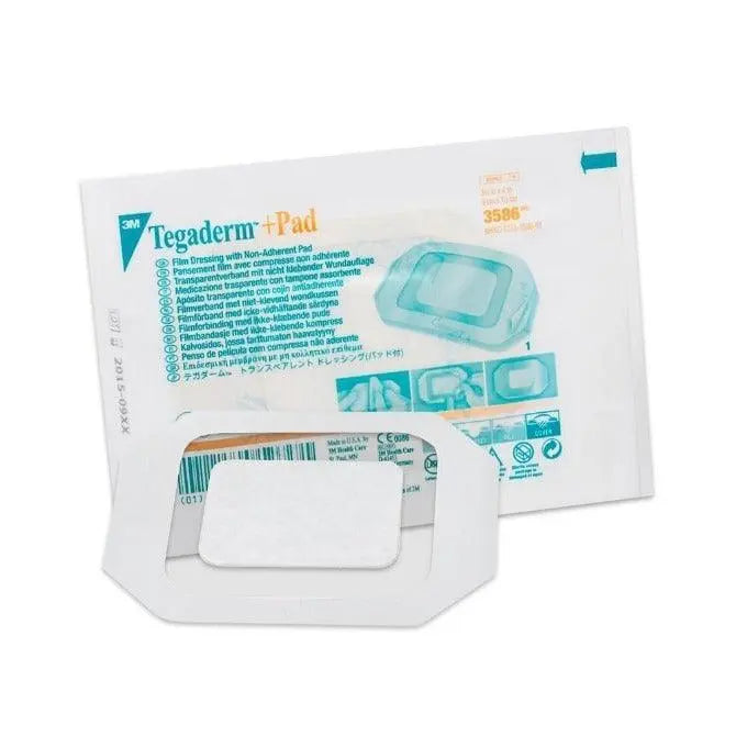 TEGADERM+PAD 9cm x 15cm Transparent Film 10 Dressings - Arc Health Nutrition