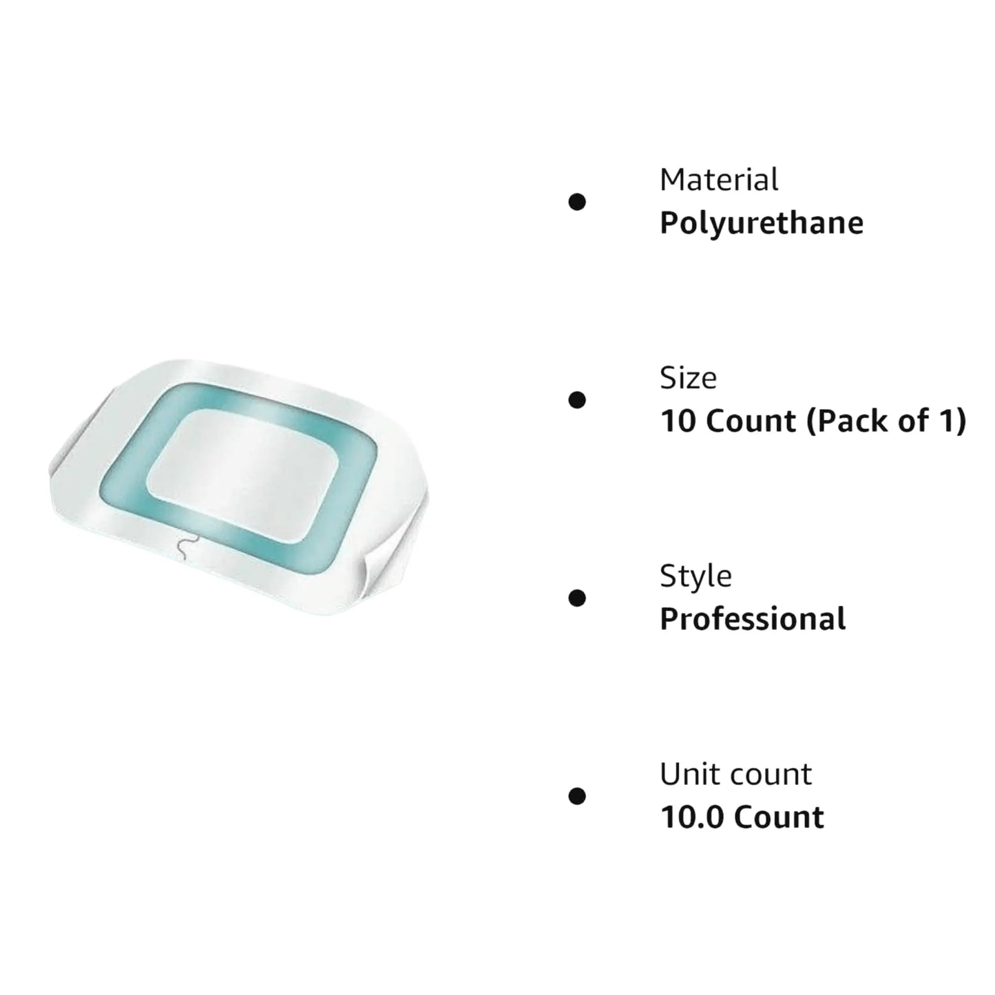 TEGADERM+PAD 9cm x 15cm Transparent Film 10 Dressings - Arc Health Nutrition