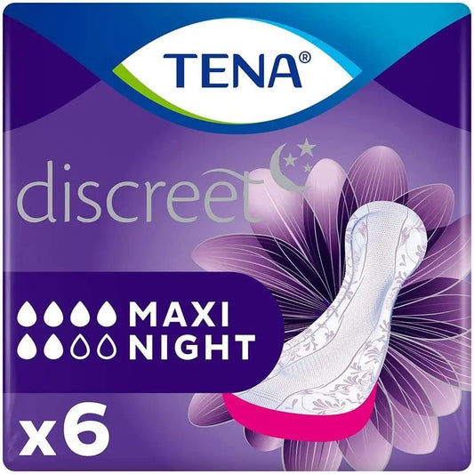 TENA Lady Maxi Night Incontinence Pads Duo x12