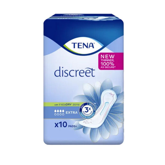 TENA Discreet Extra Pads Pack of 10