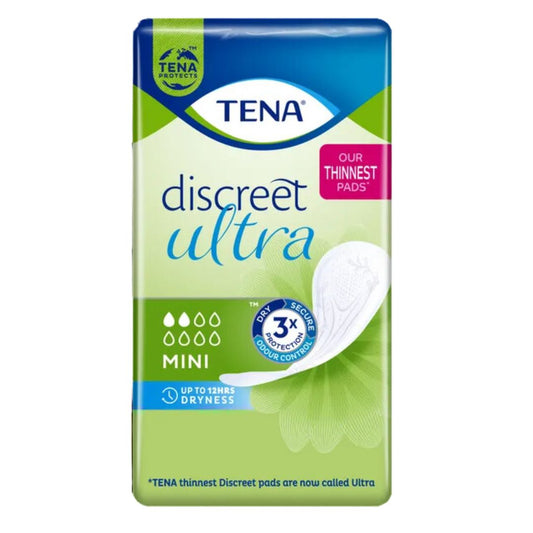 TENA Discreet Mini Pads Pack of 20