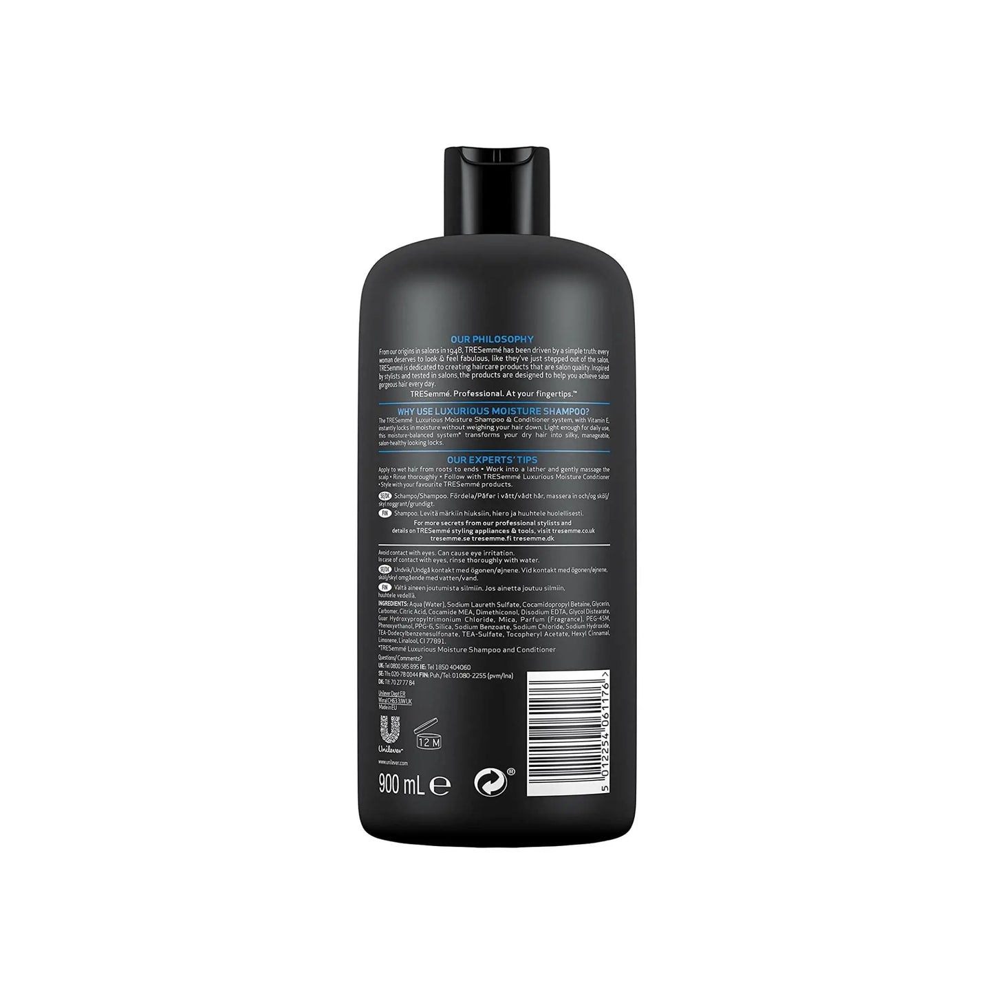 TRESemm Rich Moisture Shampoo for Dry Damaged Hair 900ml