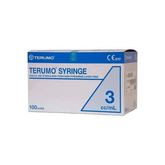 Terumo 3ml Disposable 100 Syringes