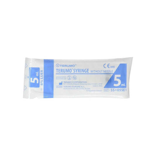 Terumo 5ml Disposable Syringe - Pack of 50 Terumo
