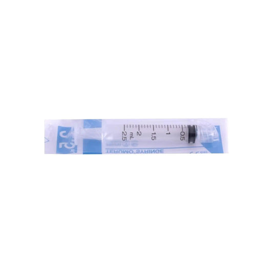 Terumo Syringe 2.5ml Luer Lock Syringe, Pack of 10 Terumo