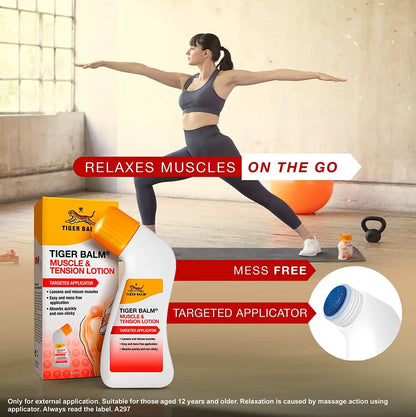 Tiger Balm Muscle & Tension Lotion