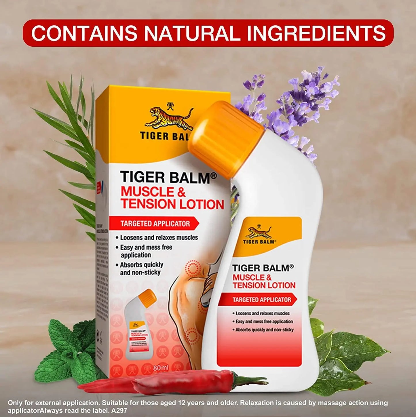 Tiger Balm Muscle & Tension Lotion