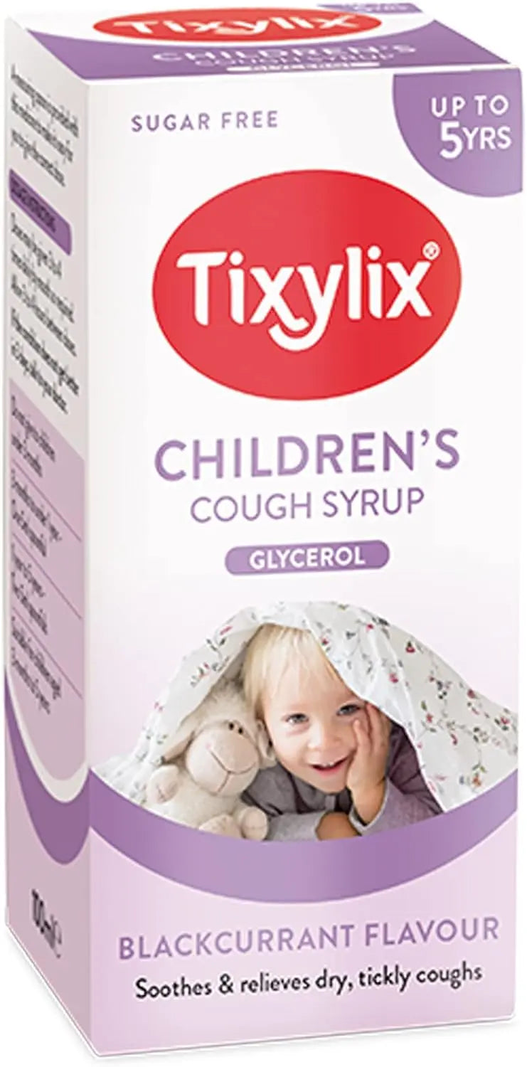 Tixylix Toddler Syrup For Dry Tickly Coughs – 100ml Tixylix