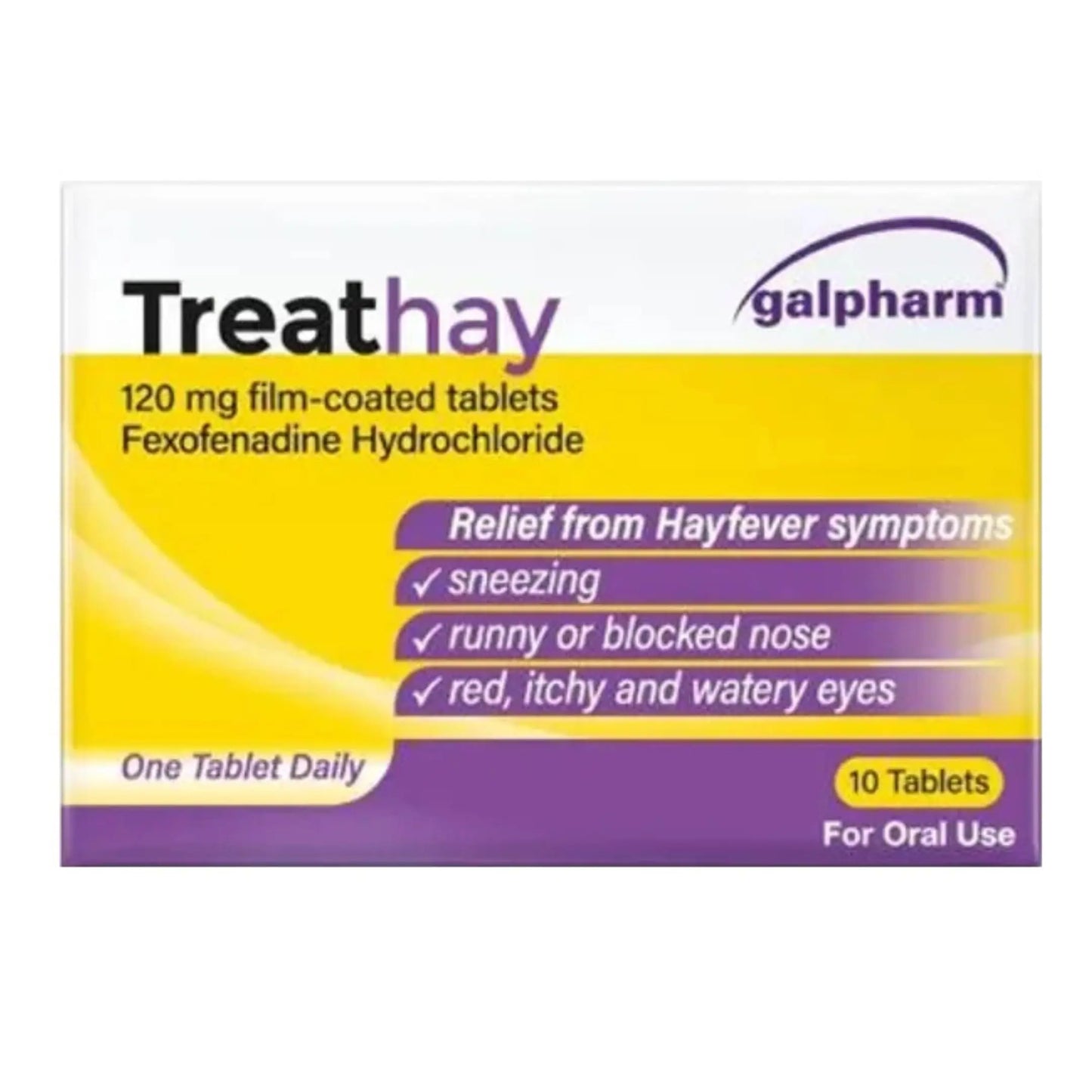 Treathay hayfever Fexofenadine Tablets