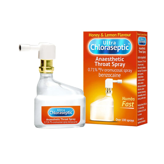 Ultra Chloraseptic Anaesthetic Throat Spray Honey & Lemon