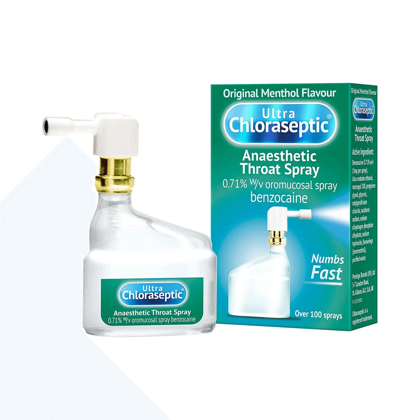 Ultra Chloraseptic Anaesthetic Sore Throat Spray