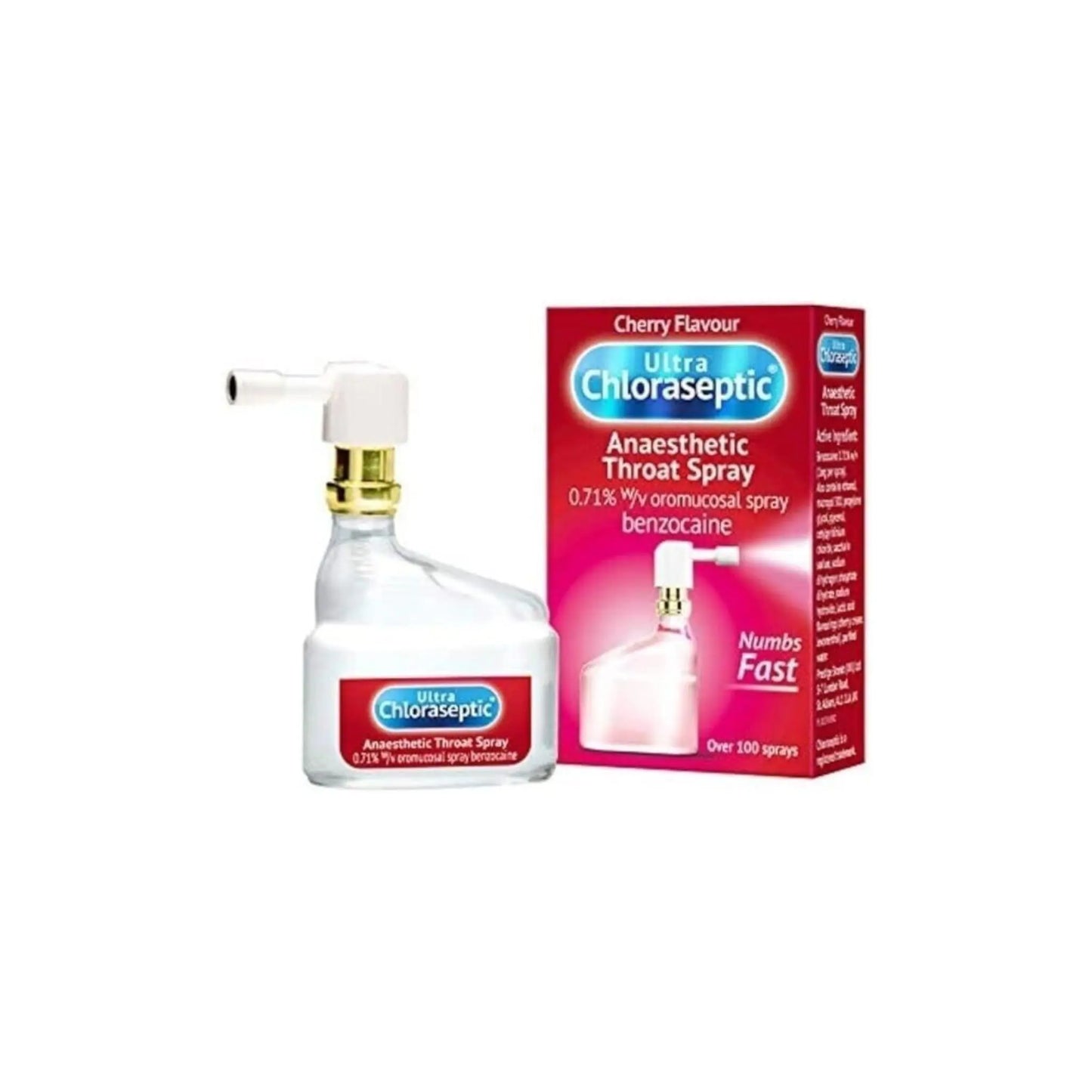 Ultra Chloraseptic Throat Spray Cherry - 15ml Ultra Chloraseptic