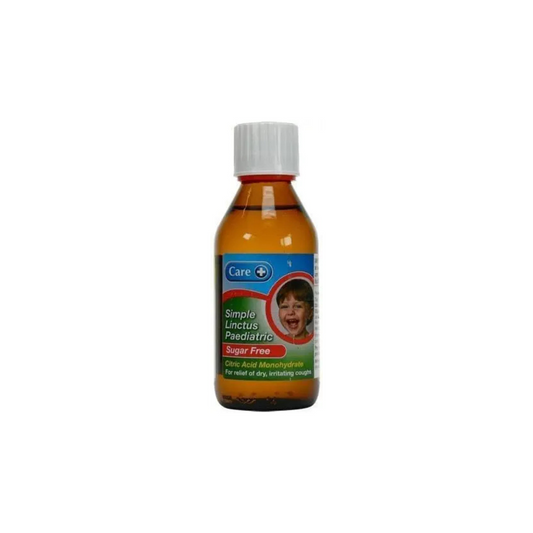 Care Simple Paediatric Linctus Sugar Free Cough medicine for kids 200ml