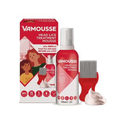 Vamousse 160ml Head Lice Treatment