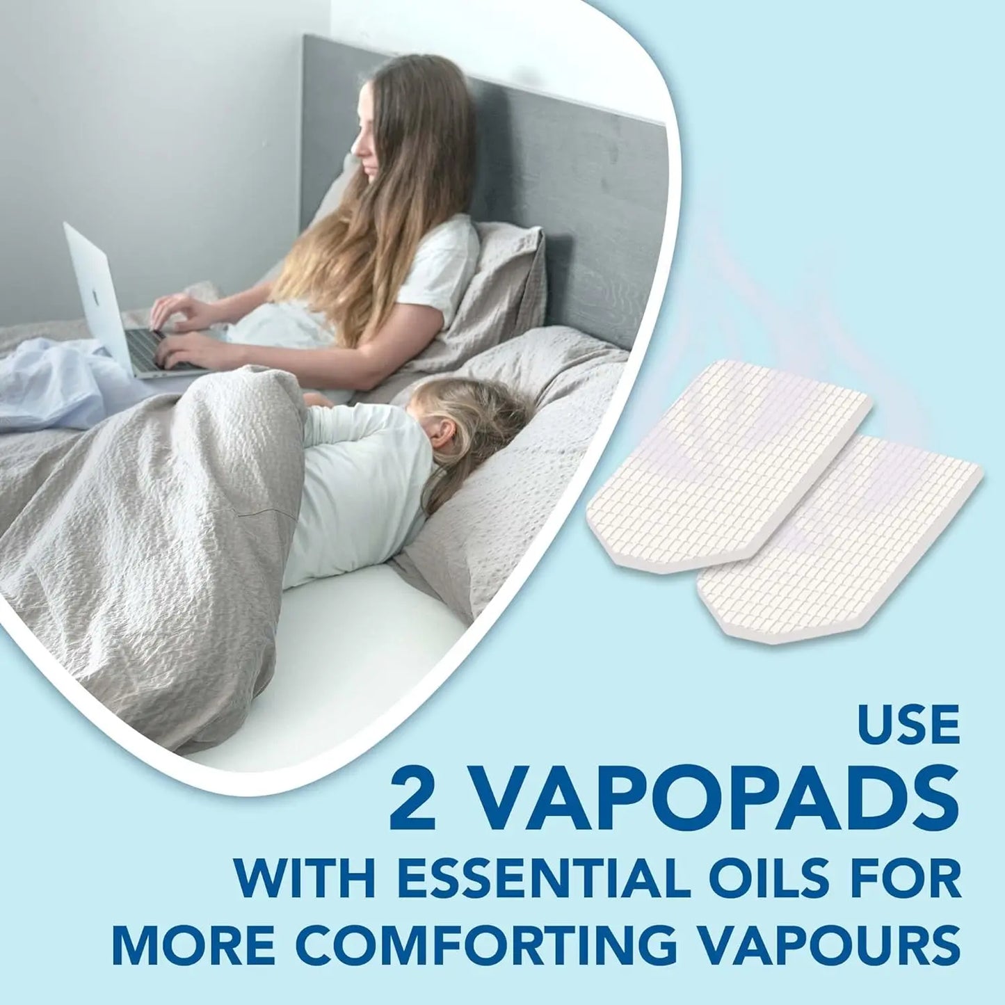 Vicks Vapopads Refill Menthol - 7 Scent Pads - Arc Health Nutrition UK Ltd