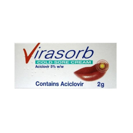 Virasorb 2g 5% Cold Sore cream Virasorb