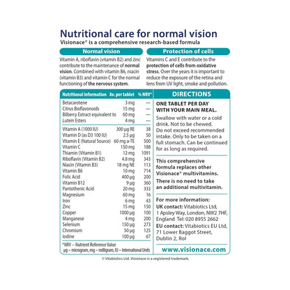 Visionace Plus Dual Tablets & Capsules