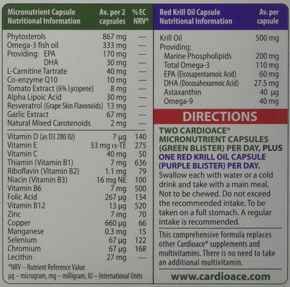 Vitabiotics Cardioace Max 84 Capsules