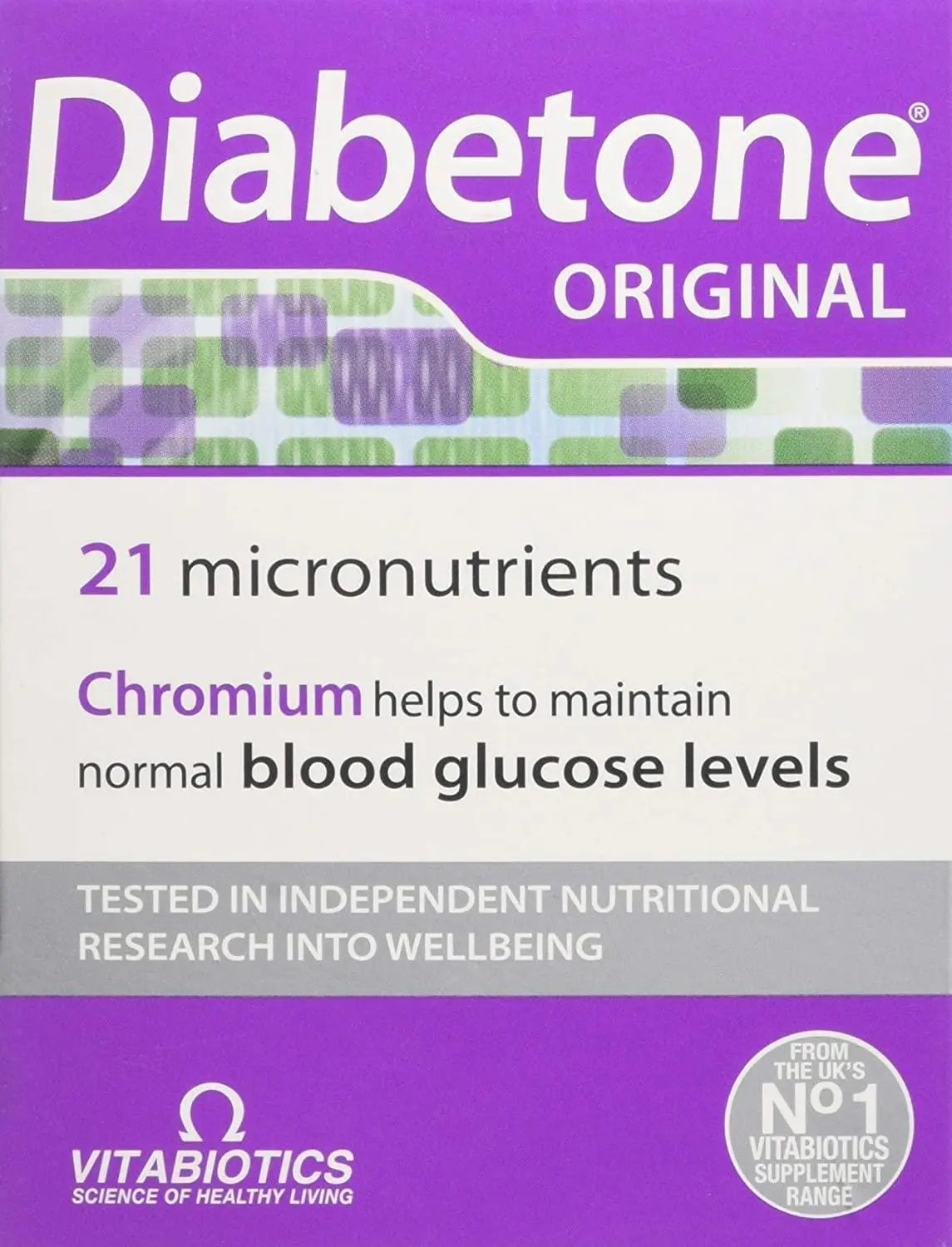 Vitabiotics Diabetone Original - 30 Tablets