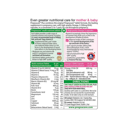 Vitabiotics Pregnacare Plus 56 Tablets