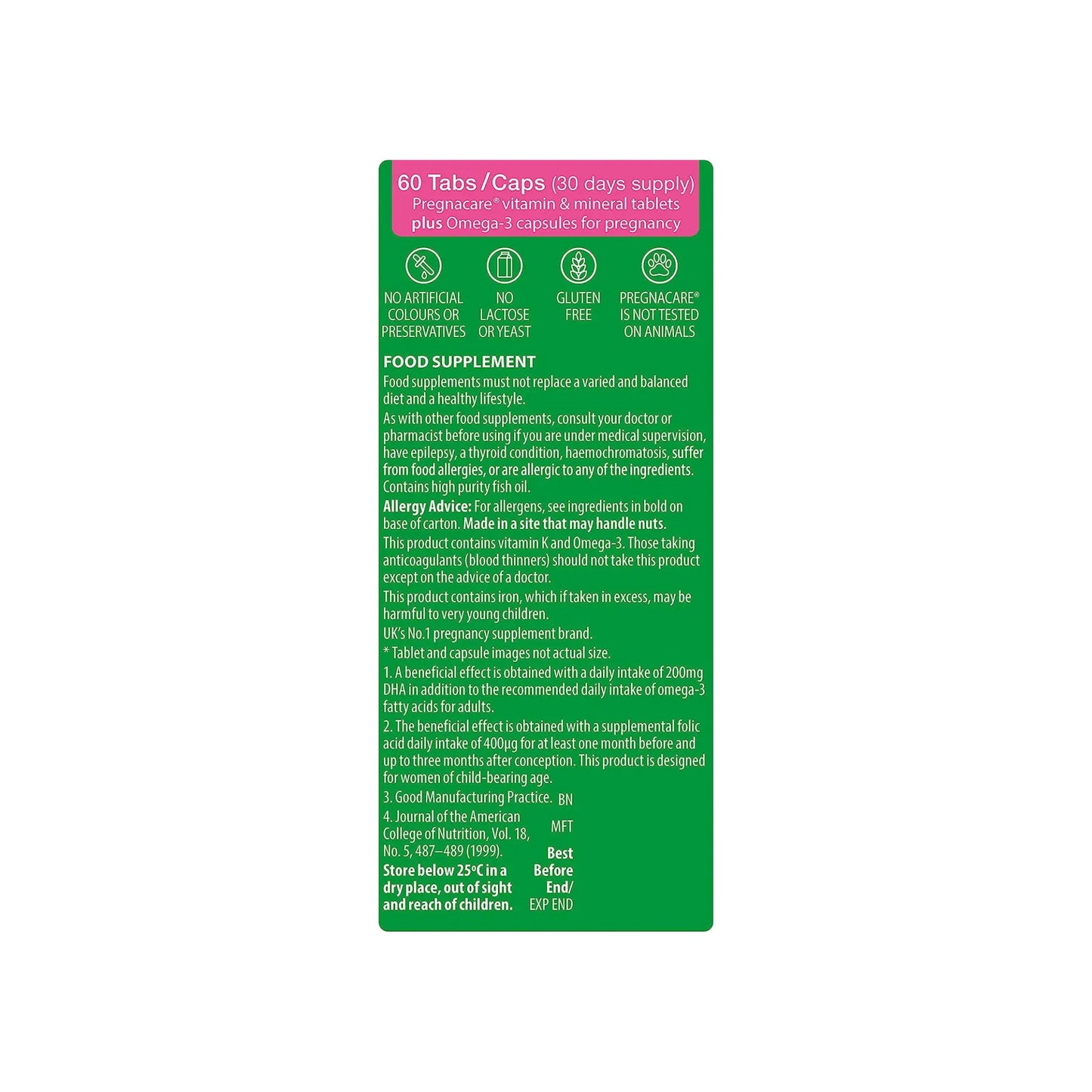 Vitabiotics Pregnacare Plus 56 Tablets