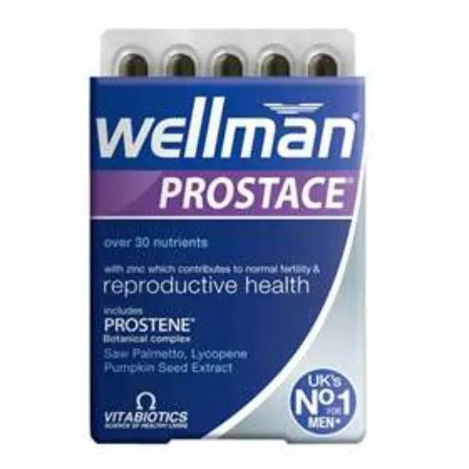 Vitabiotics Wellman Prostace 60 Tablets - Arc Health Nutrition