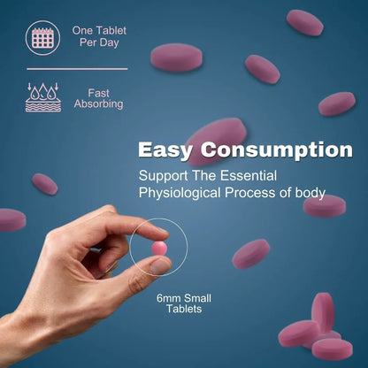 Vitamin B12 Cyanocobalamin 50mcg Supplement Tablets Arc Health Nutrition