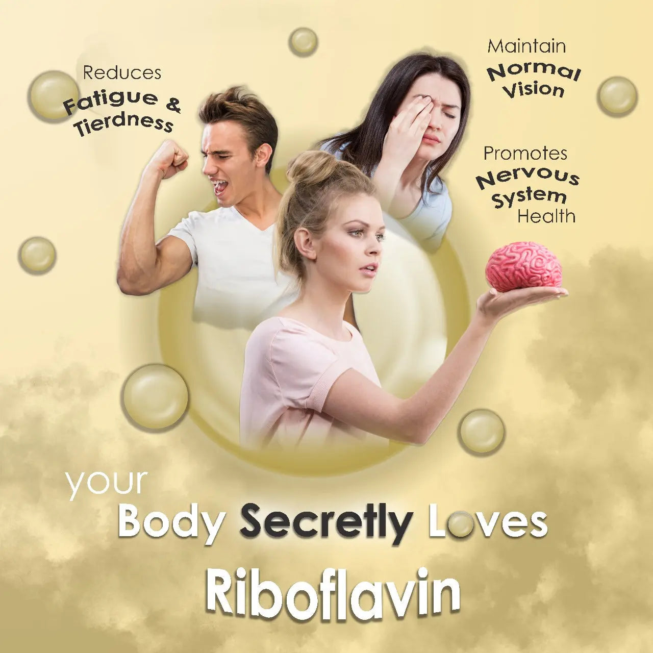 Vitamin B2 Riboflavin Supplement 60 Vegan Tablets Arc Health Nutrition UK Ltd