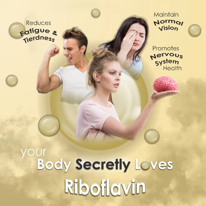 Vitamin B2 Riboflavin Supplement 60 Vegan Tablets Arc Health Nutrition UK Ltd