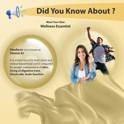 Vitamin B2 Riboflavin Supplement 60 Vegan Tablets Arc Health Nutrition UK Ltd