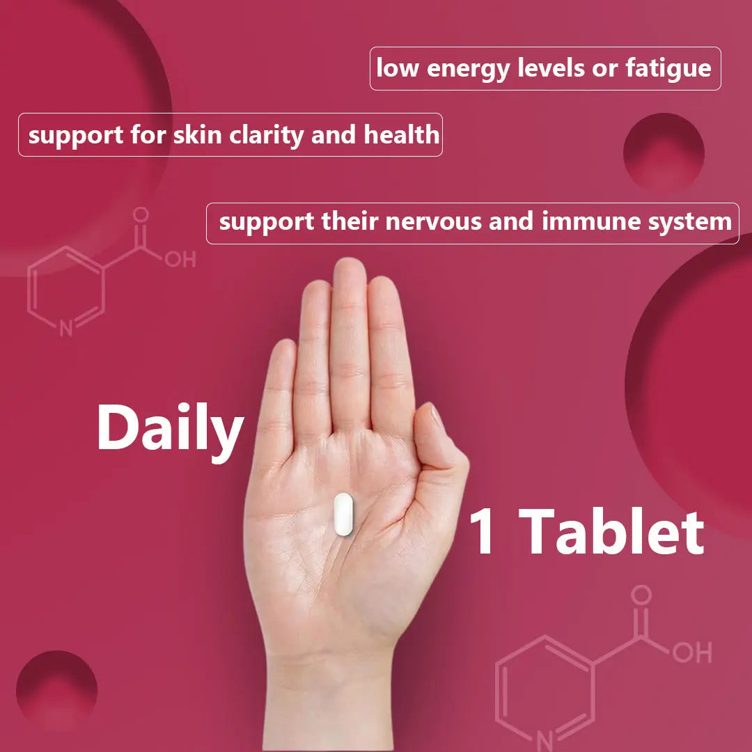 niacinamide niacin skin wrinkle anti aging tablets