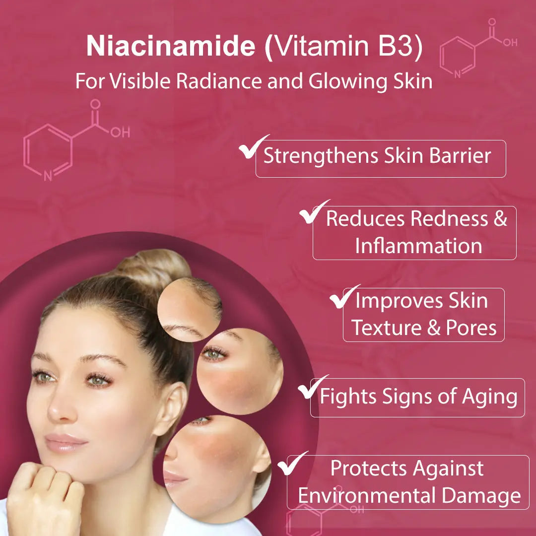 niacinamide niacin skin wrinkle anti aging tablets